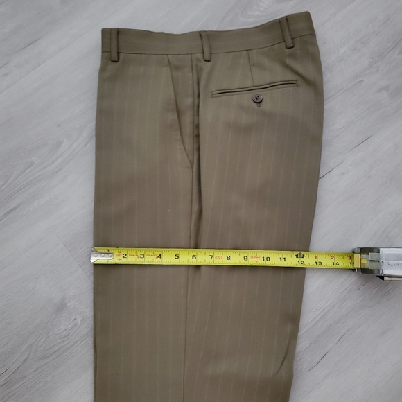 Mens Tan Dress Suit 38R - Picture 14 of 16